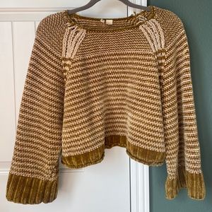 Moth by Anthropologie cropped sweater